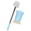 4673 Premium Toilet Plastic Brush with Holder Stand Western and Indian Toilet Bathroom Cleaning DeoDap