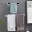 9130 Towel Rack & Multiuse Rack With 2 Sticker For Home & Multiuse Rack DeoDap