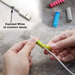 6029 Spiral Charger Spring Cable Protector Data Cable Saver DeoDap