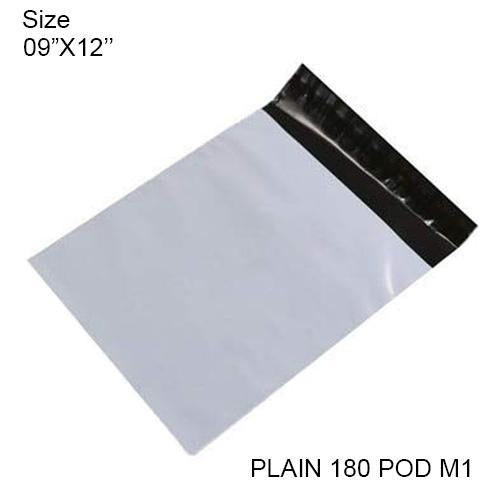 902 Tamper Proof Courier Bags(09X12 PLAIN 180 POD M1) - 100 pcs DeoDap