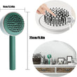 6034﻿ Air Cushion Massage Brush, Airbag Massage Comb with Long Handle, Self-Cleaning Hair Brush, Detangling Anti-Static for All Hair DeoDap