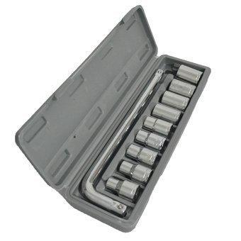 0407 Drive Standard Socket Wrench Set -10 pc, 6 pt. 3 / 8 in.