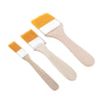 1117 Artistic Flat Painting Brush - Set of 3 DeoDap