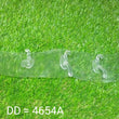4654A Adhesive Transparent Heavy Duty Wall Hook DeoDap