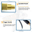 1693A Durable Gold Color Trigger Hose Nozzle Water Lever Spray