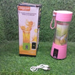 0133 Portable USB Electric Juicer - 6 Blades (Protein Shaker)