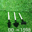 1598 Kid's Garden Tools Set of 3 Pieces (Trowel, Shovel, Rake) DeoDap