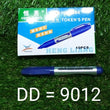 9012 10Pc Blue Marker and pen used in studies and teaching white boards in schools and institutes for students. DeoDap