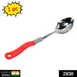 2936 Stainless Steel Serving Spoon with plastic handle DeoDap