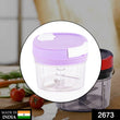 2673 Handy Chopper And Slicer For Home & kitchen (600ML Capacity) Deodap