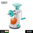 8103 Ganesh Kitchenware Plastic Hand Juicer New Smart Fruit & Vegetable Multipurpose Juicer (Color:Random Green,Blue,Red,Orange) ( Colors May Vary )  (Multicolor Pack of 1) DeoDap