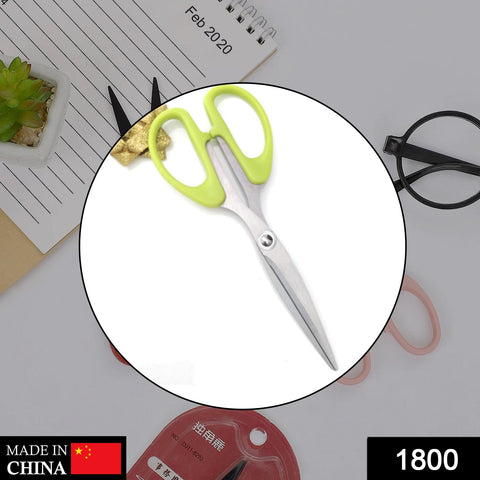 1800 Stainless Steel Scissors with Plastic handle grip 160mm (1Pc Only) DeoDap