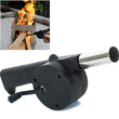 2282 Portable Hand Crank Air Blower Fan for Charcoal Grill BBQ DeoDap