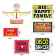 3427  Set of 12 Funny Party Photo Booth Props Craft Item Amd-Deodap