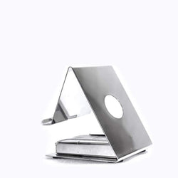 622 Mobile Phone Metal Stand (Silver) DeoDap