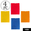 1494 Kitchen Scrubber Pads for Utensils/Tiles Cleaning (Pack of 4) DeoDap