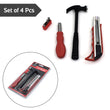 9042A 4PCS HELPER TOOL SET USED WHILE DOING PLUMBING AND ELECTRICIAN REPAIRMENT IN ALL KINDS OF PLACES LIKE HOUSEHOLD AND OFFICIAL DEPARTMENTS ETC. DeoDap