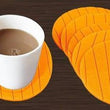 129 6 pcs Useful Round Shape Plain Silicone Cup Mat Coaster Drinking Tea Coffee Mug Wine Mat for Home DeoDap