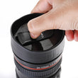 0720 Camera Lens Shaped Coffee Mug Flask With Lid DeoDap