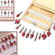 406 -12 / 15pcs Milling Cutter Router Bit Set