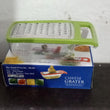 Cheese Grater / Slicer / Chopper With Stainless Steel Blades