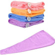 1408 Quick Turban Hair-Drying Absorbent Microfiber Towel/Dry Shower Caps DeoDap