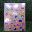 3495 Wooden Capital Alphabets Letters Learning Educational Puzzle Toy for Kids.