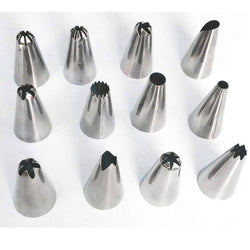 0836 12 Piece Cake Decorating Set of Measuring Cup Oil Basting Brush DeoDap