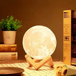 6263 Moon Night Lamp with Stand Night lamp for Bedroom Lights for Adults and Kids Home Room Beautiful Indoor Lighting ( Brown Box ) DeoDap