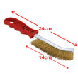 1568B Stainless steel wire hand brush metal cleaner rust paint removing tool DeoDap