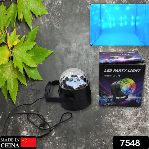 7548 Party Lights, DJ Stage Light Disco Ball Light USB Charging Party Stage Lamp Party Light for Home Bar Car Wedding Holiday Party, Party Gift Kids Birthday