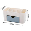 6114 Makeup Cutlery Box Used for storing makeup equipments and kits used by womens and ladies. DeoDap