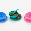 2184 Multipurpose Snack Set 3 pcs - Spoon, Bowl and Dish DeoDap