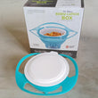 0617 Portable Non Spill Feeding Toddler Gyro Bowl 360 Degree Rotating Dish