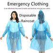0242 Waterproof Disposable Raincoat DeoDap