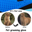 4681 Pet Hair Remover Glove & Self Cleaning Fur Remover DeoDap