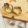 0813 Cookie Cutter Stainless Steel Cookie Cutter with Shape Heart Round Star and Flower (12 Pieces) DeoDap