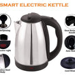 2151 Stainless Steel Electric Kettle with Lid - 2 l DeoDap