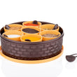 2509 Round Plastic Masala Spice Box DeoDap