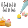 0836 12 Piece Cake Decorating Set of Measuring Cup Oil Basting Brush DeoDap