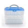 2643 3-Layer Plastic Refrigerator Egg Storage Box (36 Grid) DeoDap