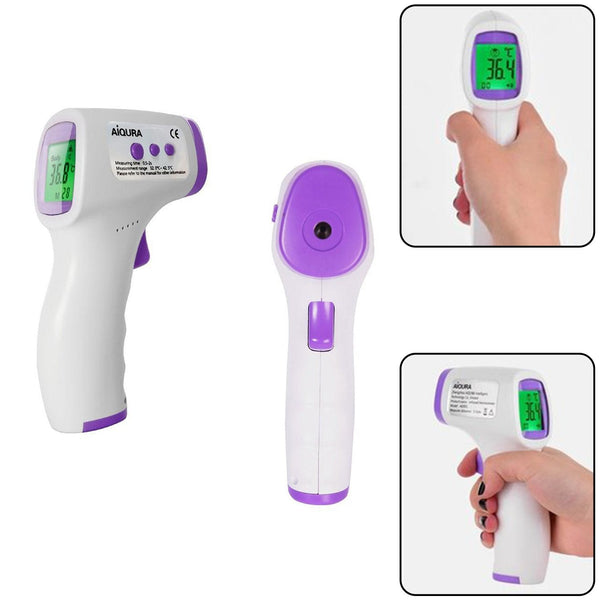 6069 Infrared Thermometer Non Contact IR Thermometer Forehead Temperature Gun DeoDap