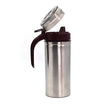 8128 Oil Dispenser Stainless Steel with small nozzle 750ml DeoDap