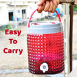 2073 Diamond cut design plastic water jug to carrying water and other beverages. (4500Ml) DeoDap
