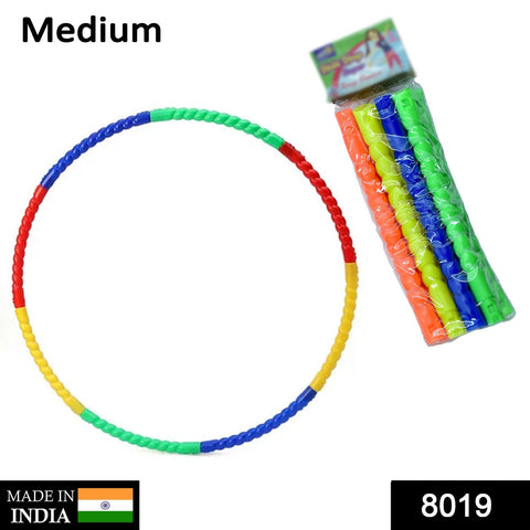 8019 Hoops Hula Interlocking Exercise Ring for Fitness with Dia Meter Boys Girls and Adults DeoDap