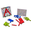 3497 Alpha Numeric Puzzle Construction Puzzle Toys For Kids 3+ Years For Teaching Letters, Numbers Amd-Deodap