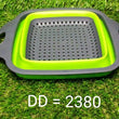 2380 Plastic Folding Basket/Strainer for Kitchen DeoDap