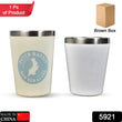 5921 Vacuum Stainless Steel Drinking Glass for Water, Milk Tea Coffee Lassi Glass Tumbler  Premium Glass