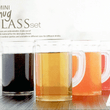 2409 Unbreakable Drinking Plastic Type Glass Set, Beer Mug, Set of 4 PCs, Transparent DeoDap