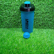 4879 700ml Protein Shaker Bottle with Powder Storage 3-Compartment Gym Shake Blender DeoDap